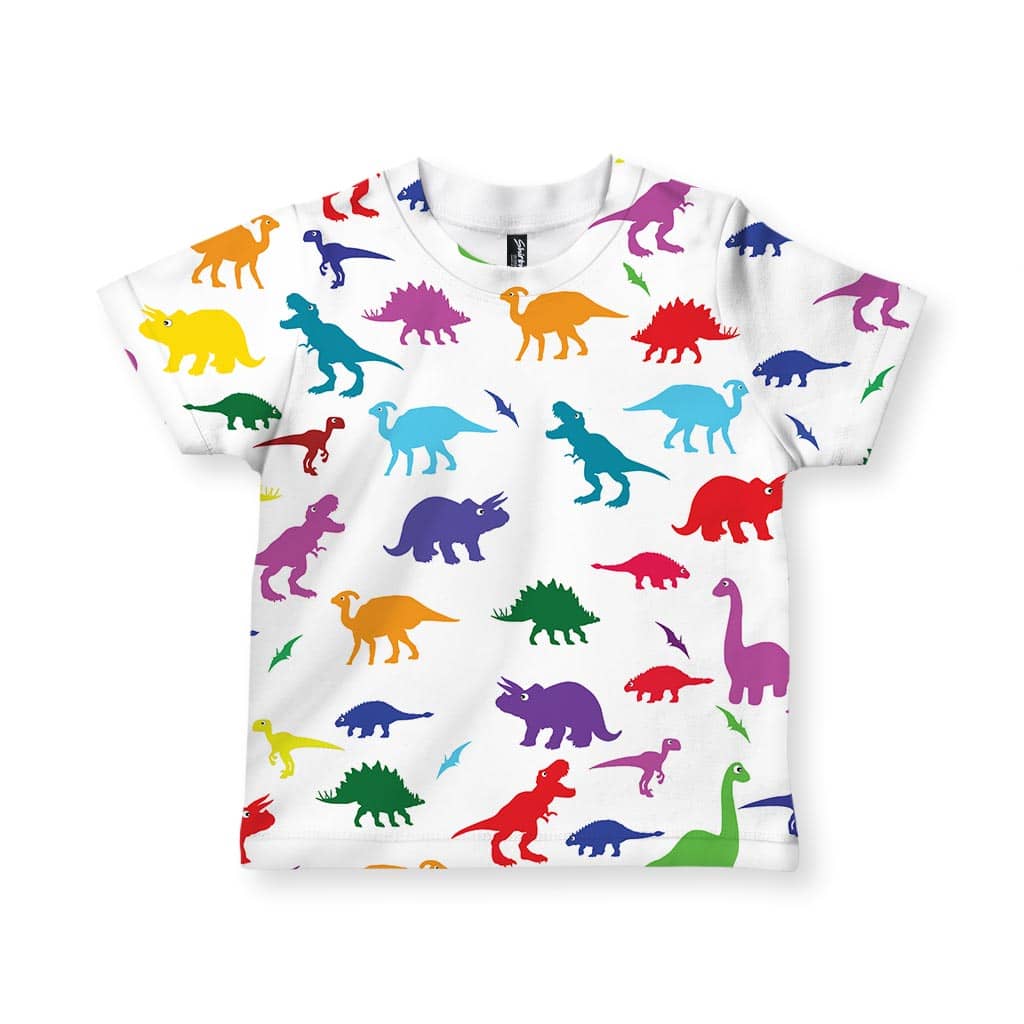 Dino Print Kid's T-Shirt
