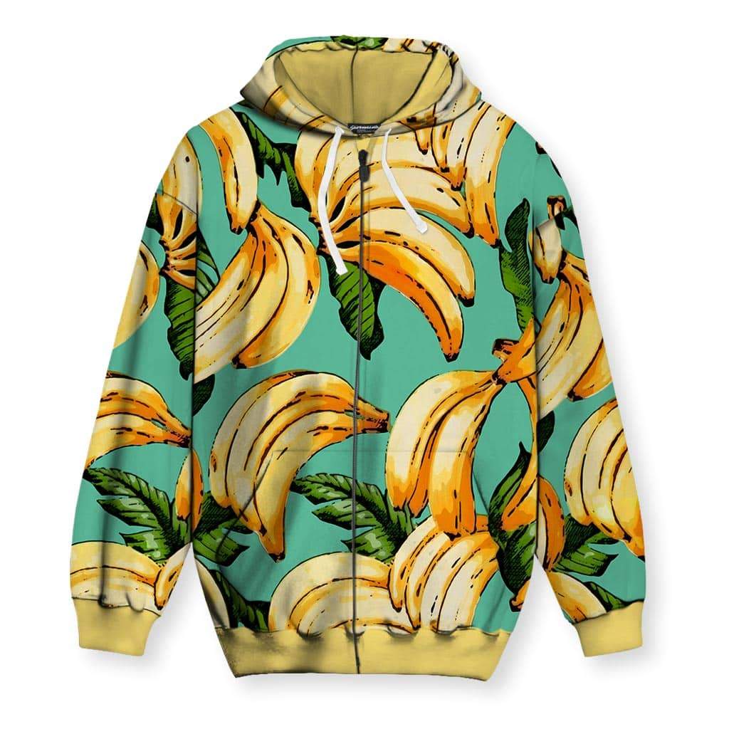 Banana discount print hoodie