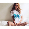 Jazzy 90s Women's T-Shirt - Dixie Cup Shirt - Product Photo